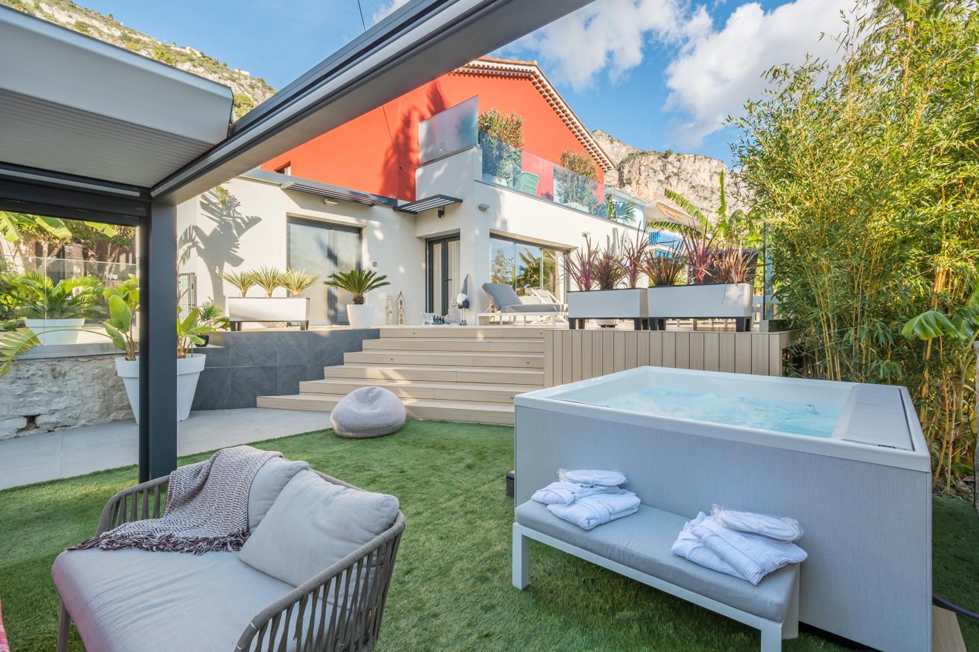 Deluxe Villa Graziella 200 M From The Beach Èze Zewnętrze zdjęcie
